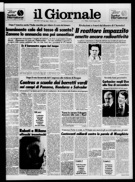 Il giornale : quotidiano del mattino